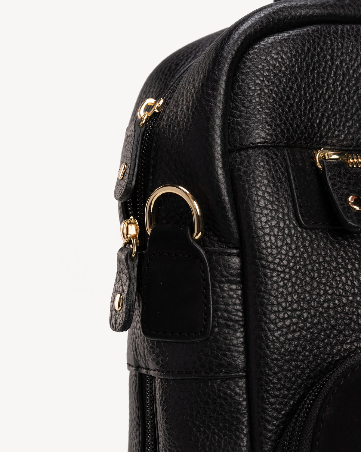 The Backpack Black / Black Nubuck