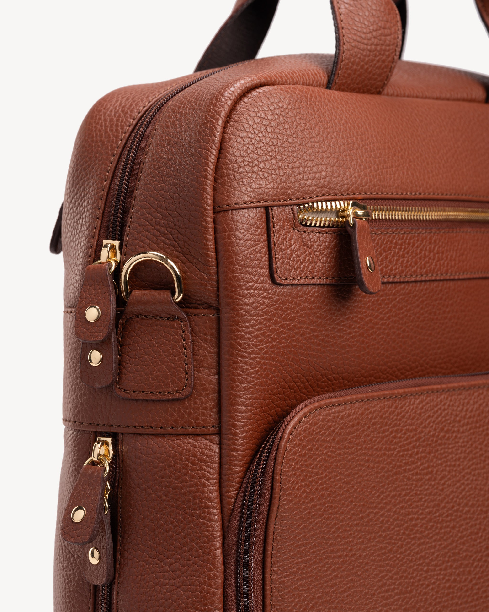 The Backpack Hazelnut for Work & Travel | Poppy Barley