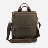 The Backpack Olive Canvas