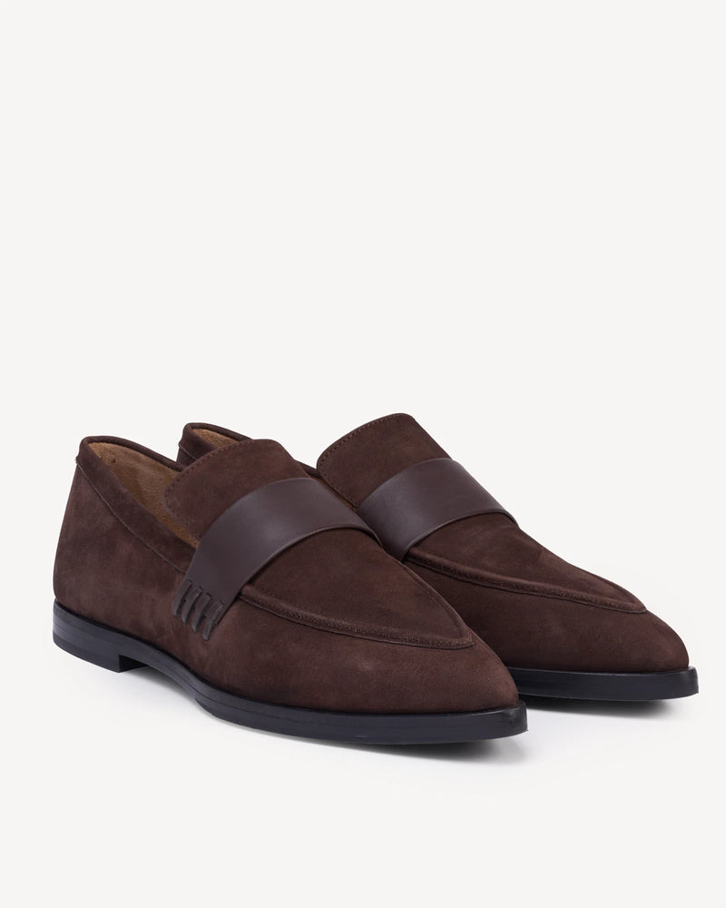 The Brio Loafer Cocoa Plum