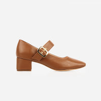 The Buckle-Up Mary Jane Caramel