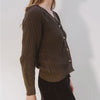 The Novel Cardigan Militaire