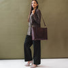 The Colleague Tote Plum