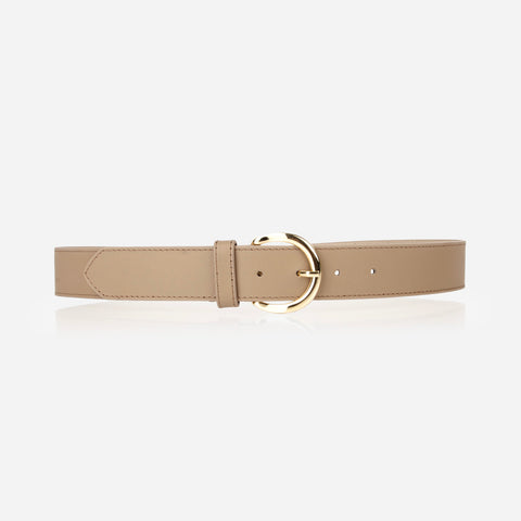 The Complement Belt Gold Biscotti