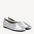 The Contemporary Ballet Flat Silver