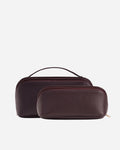 The Cosmetic Case Set Plum