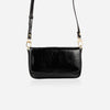 The Day to Night Bag Black Crinkle Patent