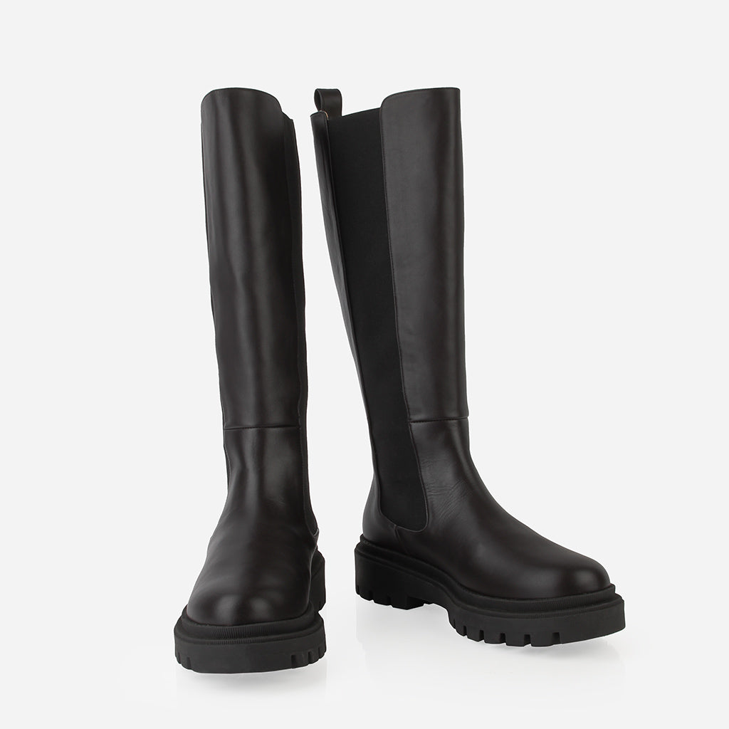 Franzie buckled tall on sale boot