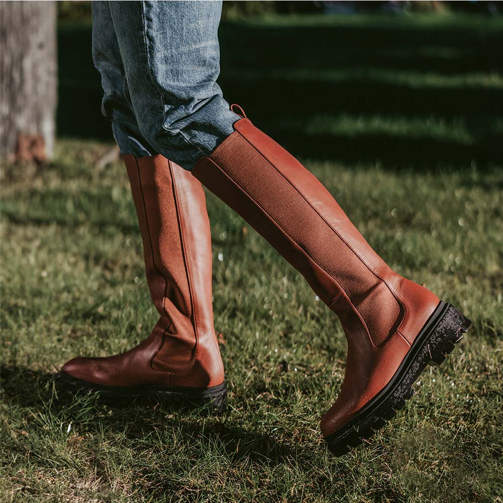 The Elevate Chelsea Boot Pecan – Poppy Barley