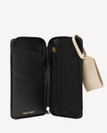 The Four Person Passport holder & Slim Luggage Tag Set Black
