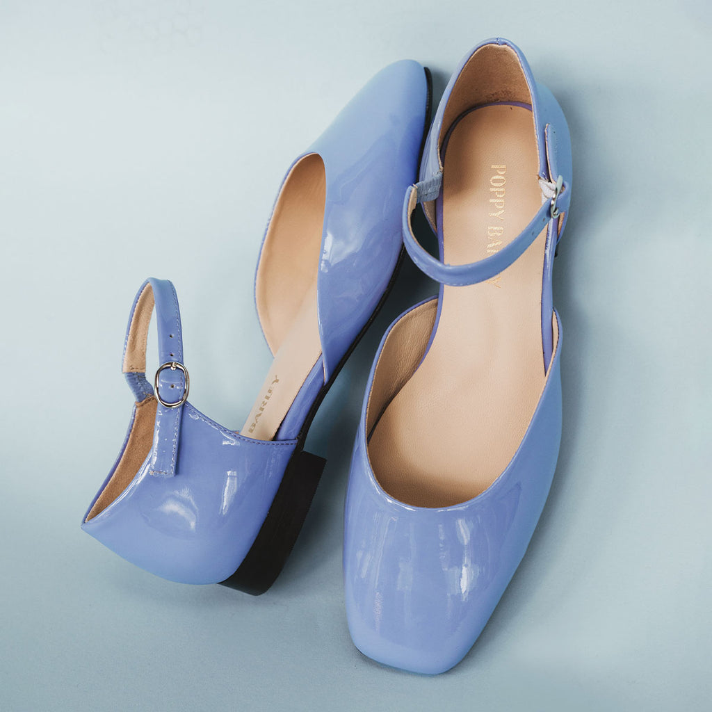 The Gallery Mary Jane Cornflower Patent