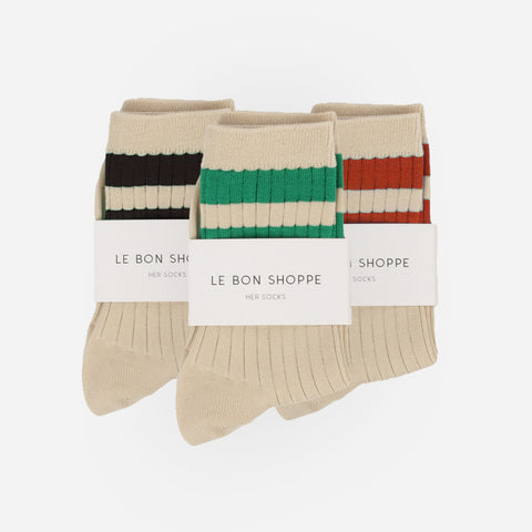 Le Bon Shoppe Her Varsity Socks Varsity Kit