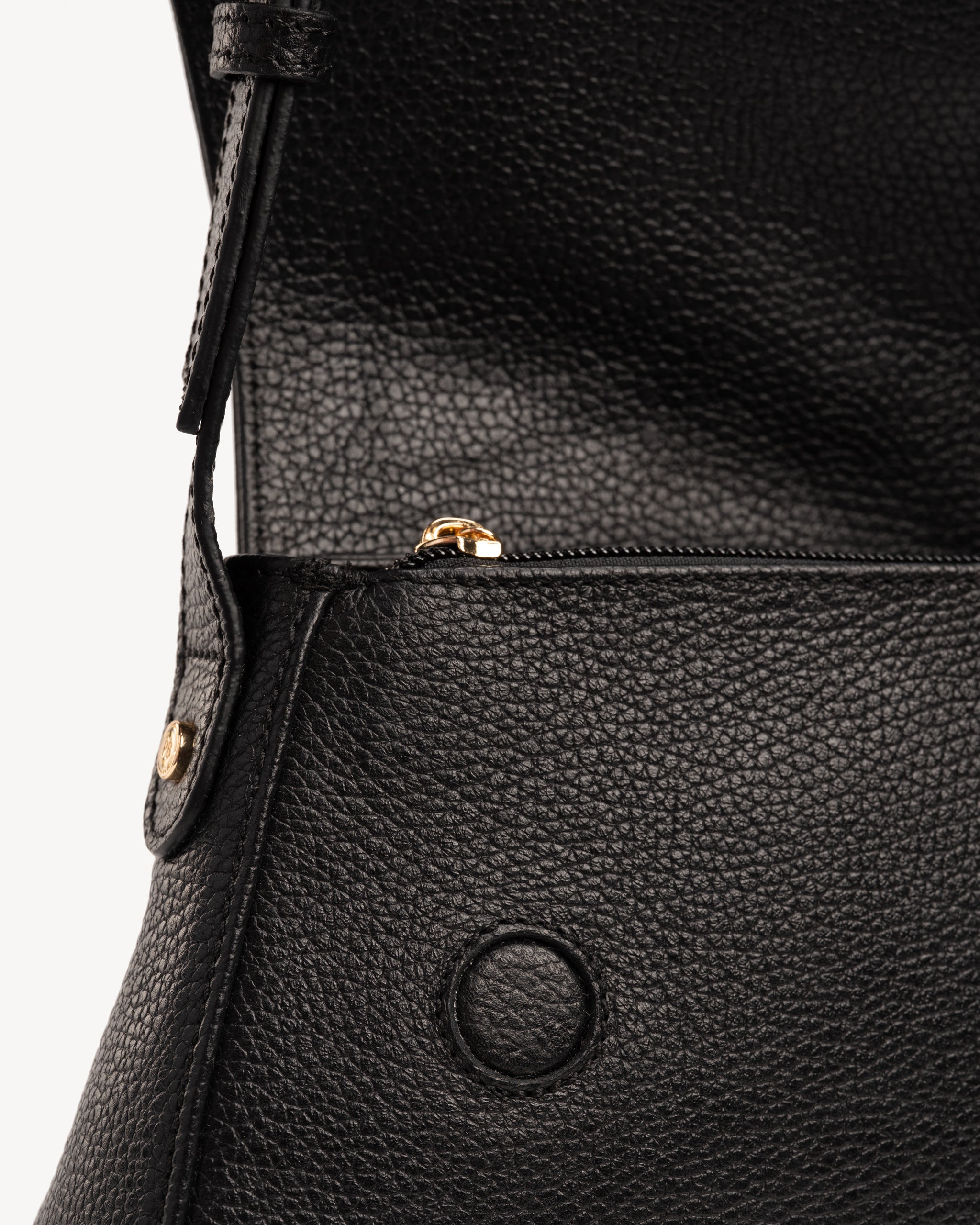 The High Line Shoulder Bag Black | Poppy Barley