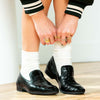 The Daily Loafer Black Crinkle Patent