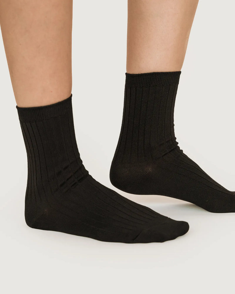 Le Bon Shoppe Her Socks Black
