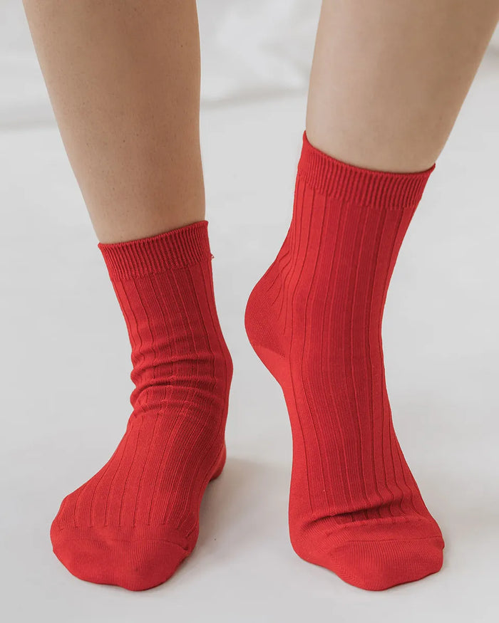 Le Bon Shoppe Her Socks Red