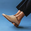 The Low Down Heeled Mule Oatmeal