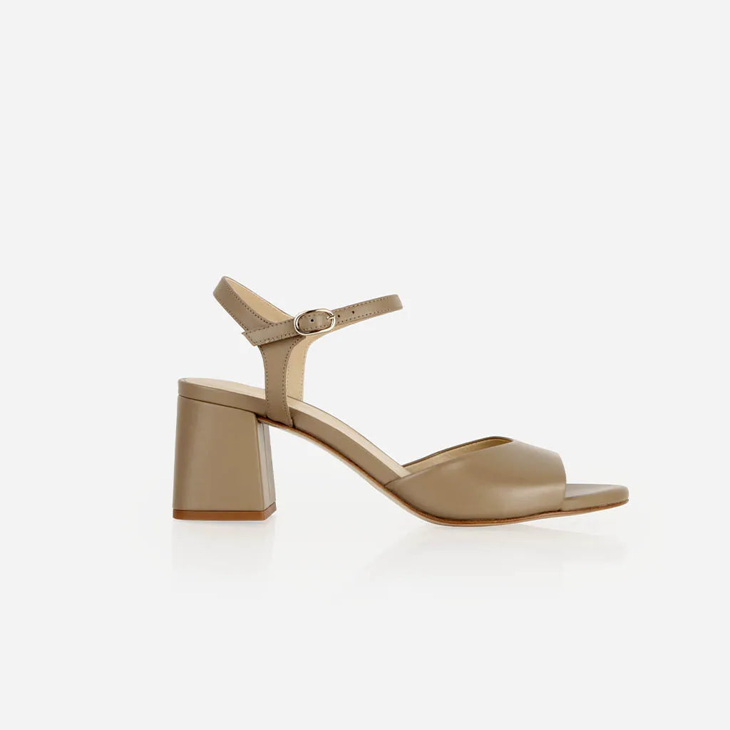 The Mila Heeled Sandal Halva
