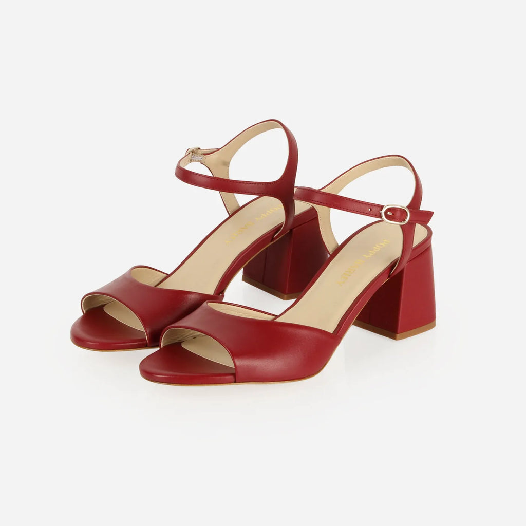 The Mila Heeled Sandal Rioja