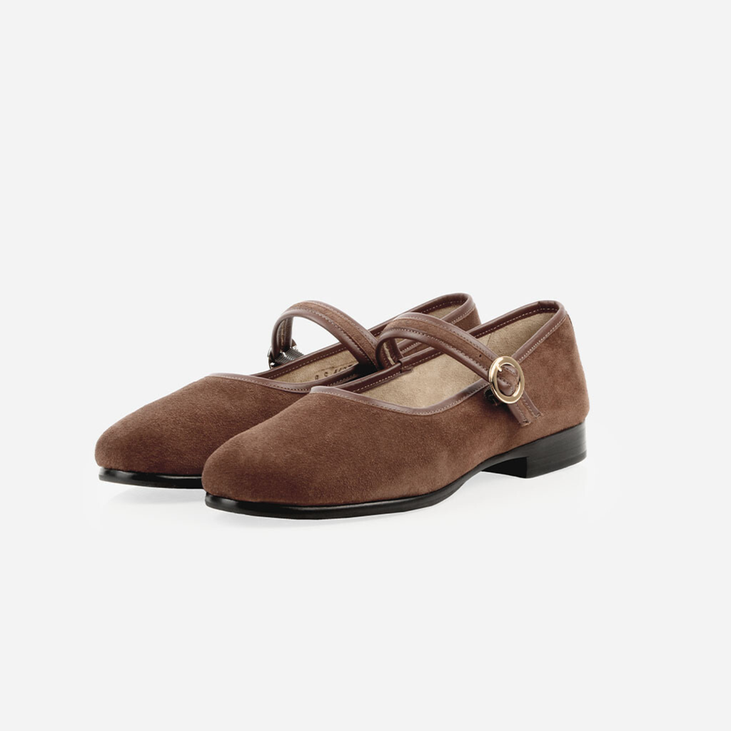 The Modern-Day Mary Jane French Press Suede