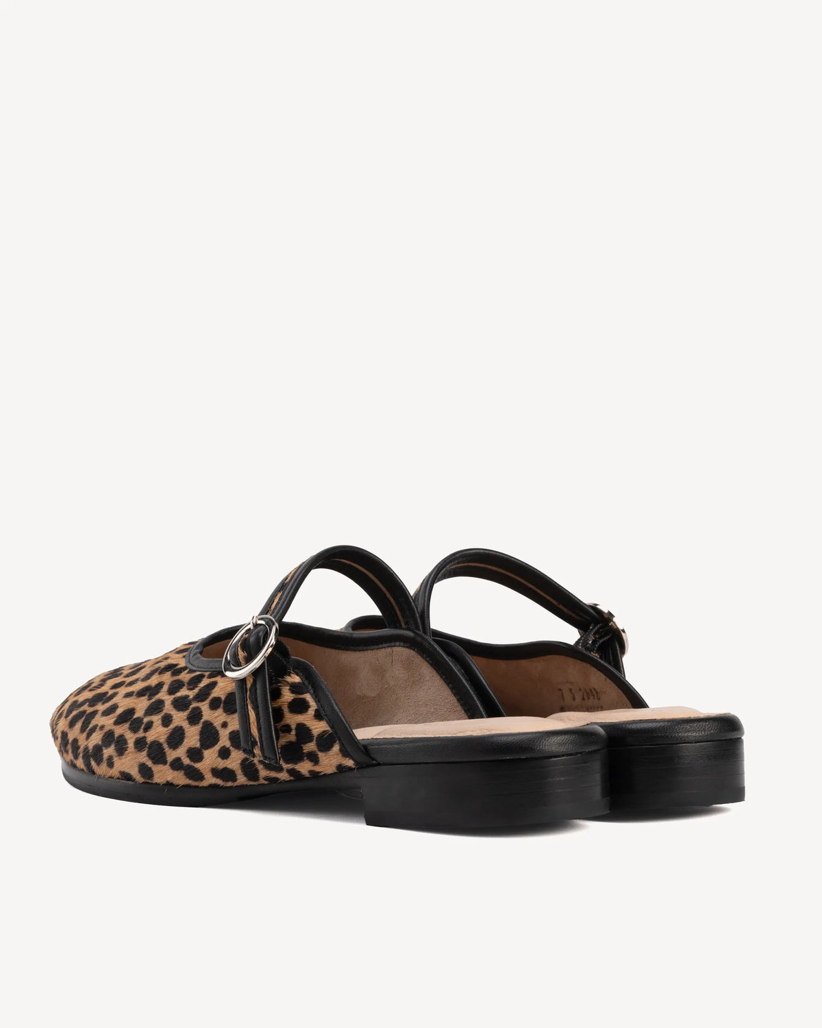 The Modern-Day Mule Cheetah Calf Hair