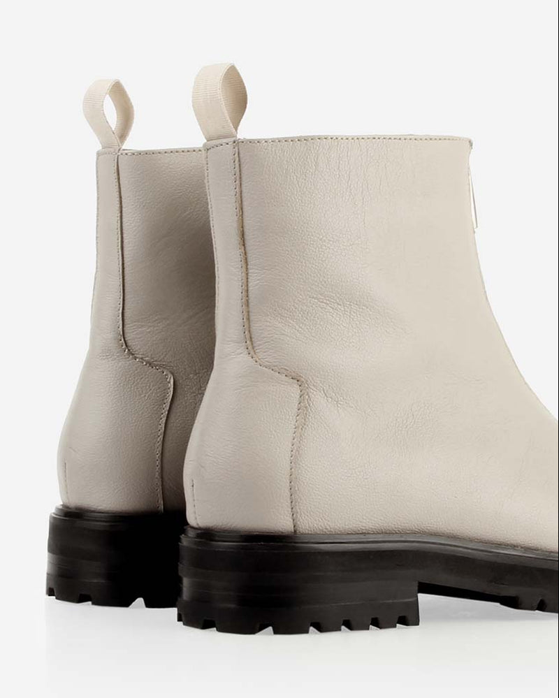 The Montreal Zip Boot Stone