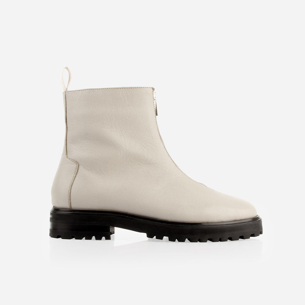 The Montreal Zip Boot Stone