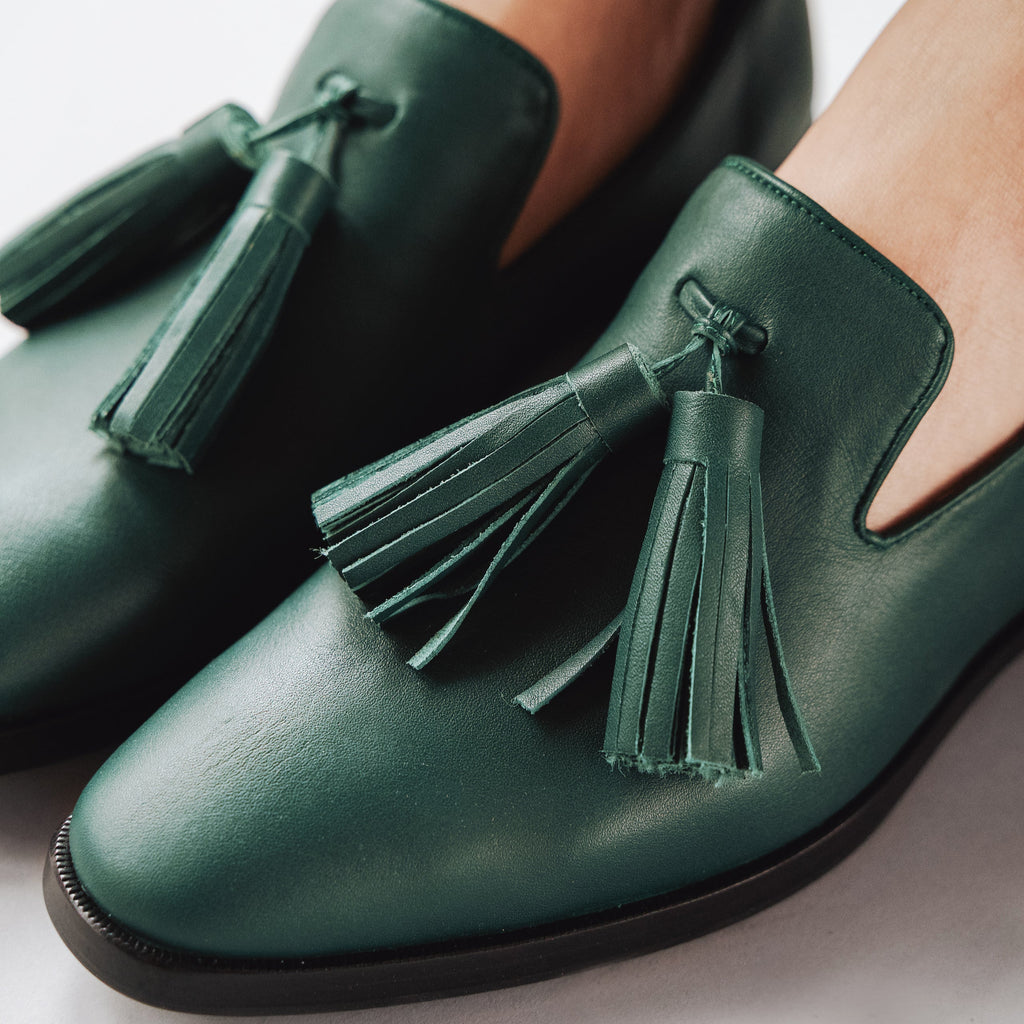 The Tassel Daily Loafer Deep Forest