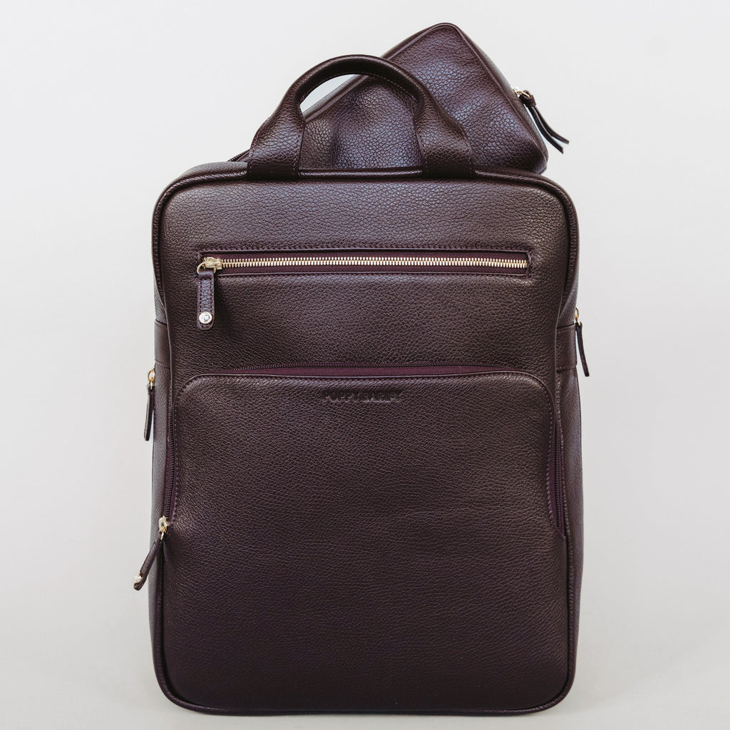 The Refined Backpack Plum