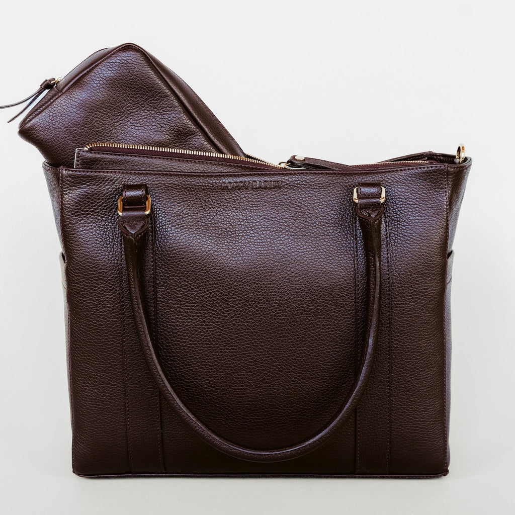 The Colleague Tote Plum