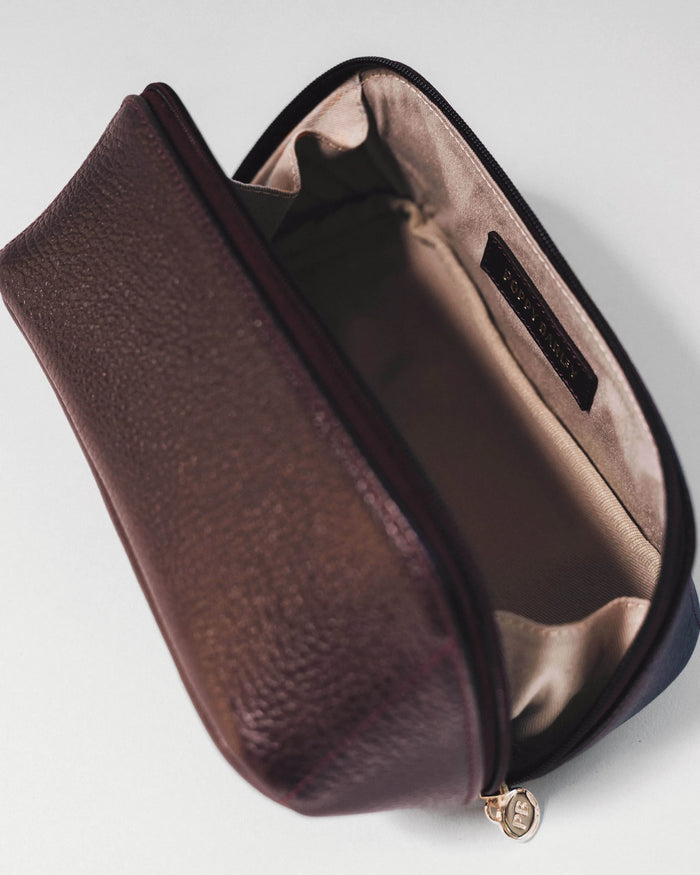 The Cosmetic Case Small Plum