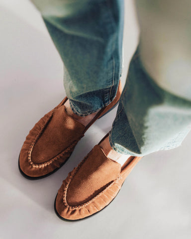 The Laid Back Loafer Hazelnut Suede