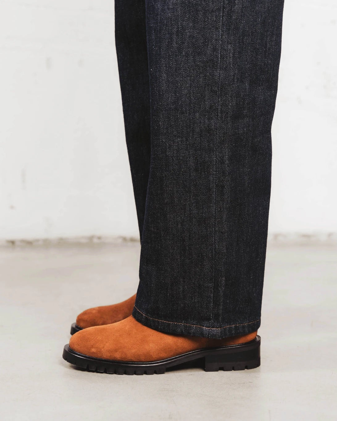 The Trestle Boot Brown Sugar Water Resistant Suede
