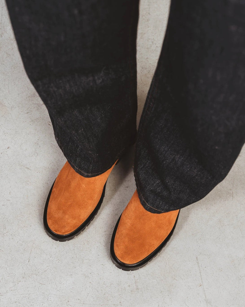 The Trestle Boot Brown Sugar Water Resistant Suede