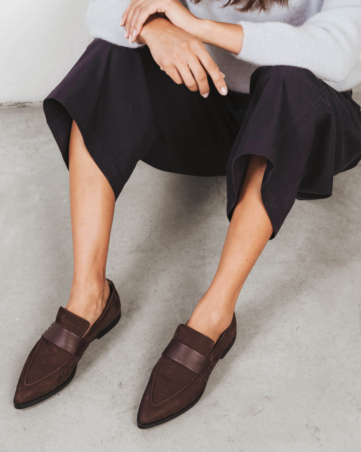 The Brio Loafer Cocoa Plum