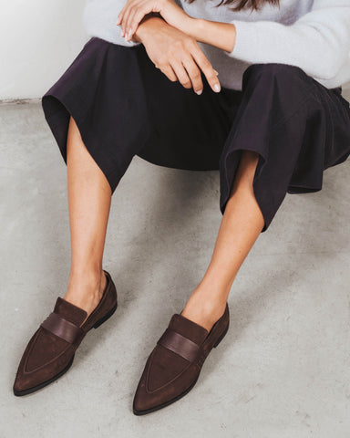 The Brio Loafer Cocoa Plum