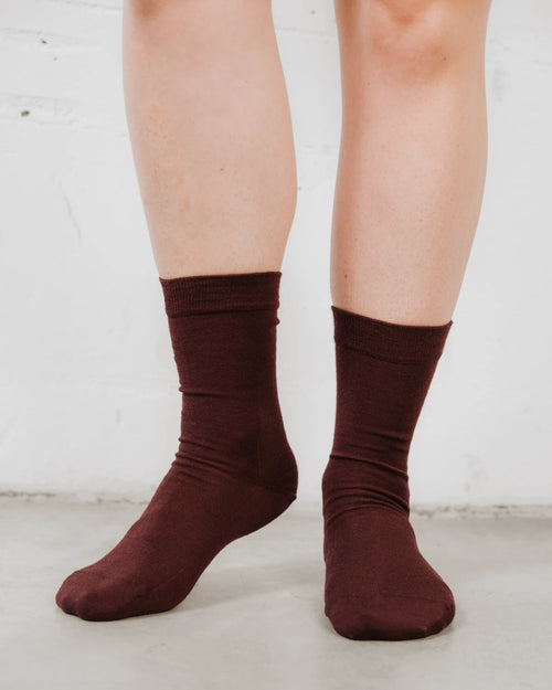The Dressy Crew Sock Port