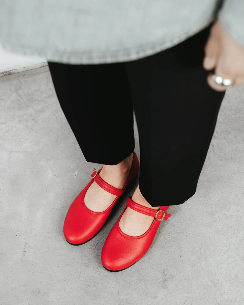 The Modern-Day Mary Jane Racing Red