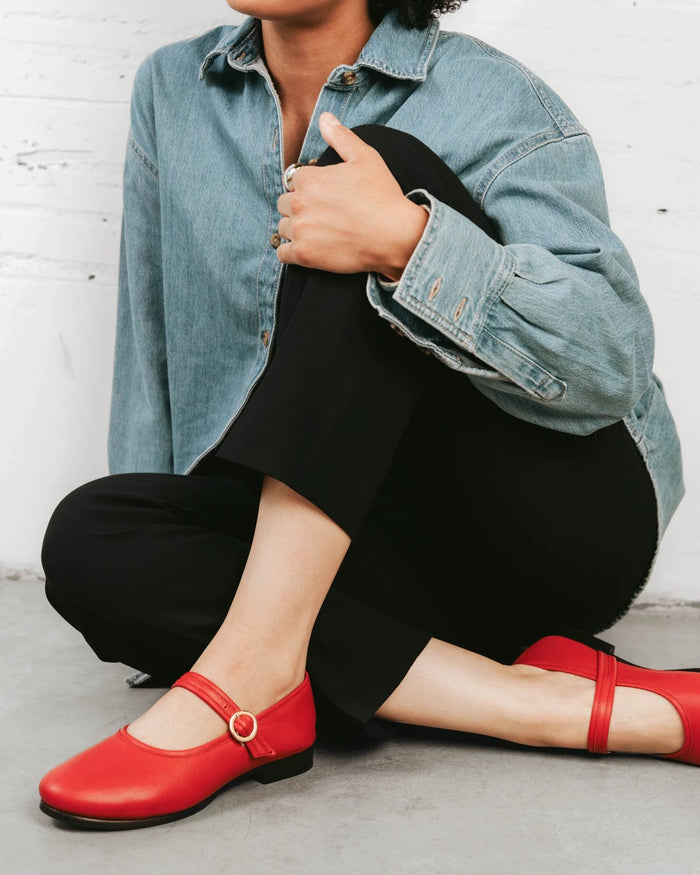 The Modern-Day Mary Jane Racing Red