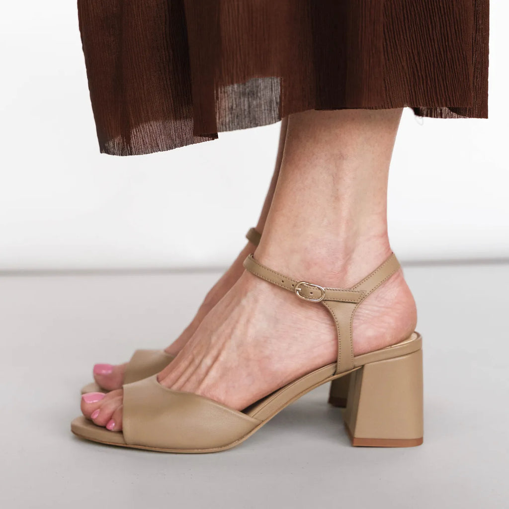 The Mila Heeled Sandal Halva