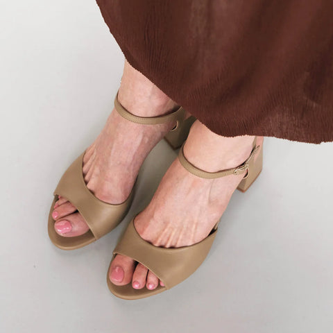 The Mila Heeled Sandal Halva