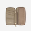 The Flying Solo Passport Holder Truffle Micro Pebble