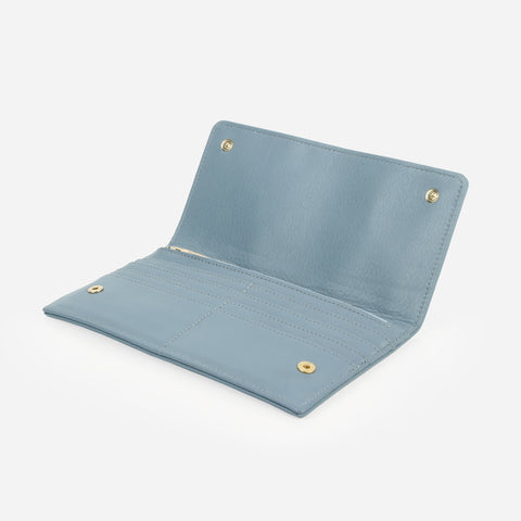 The Refined Wallet Glacial Blue