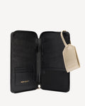 The Six Person Passport holder & Slim Luggage Tag Set Black