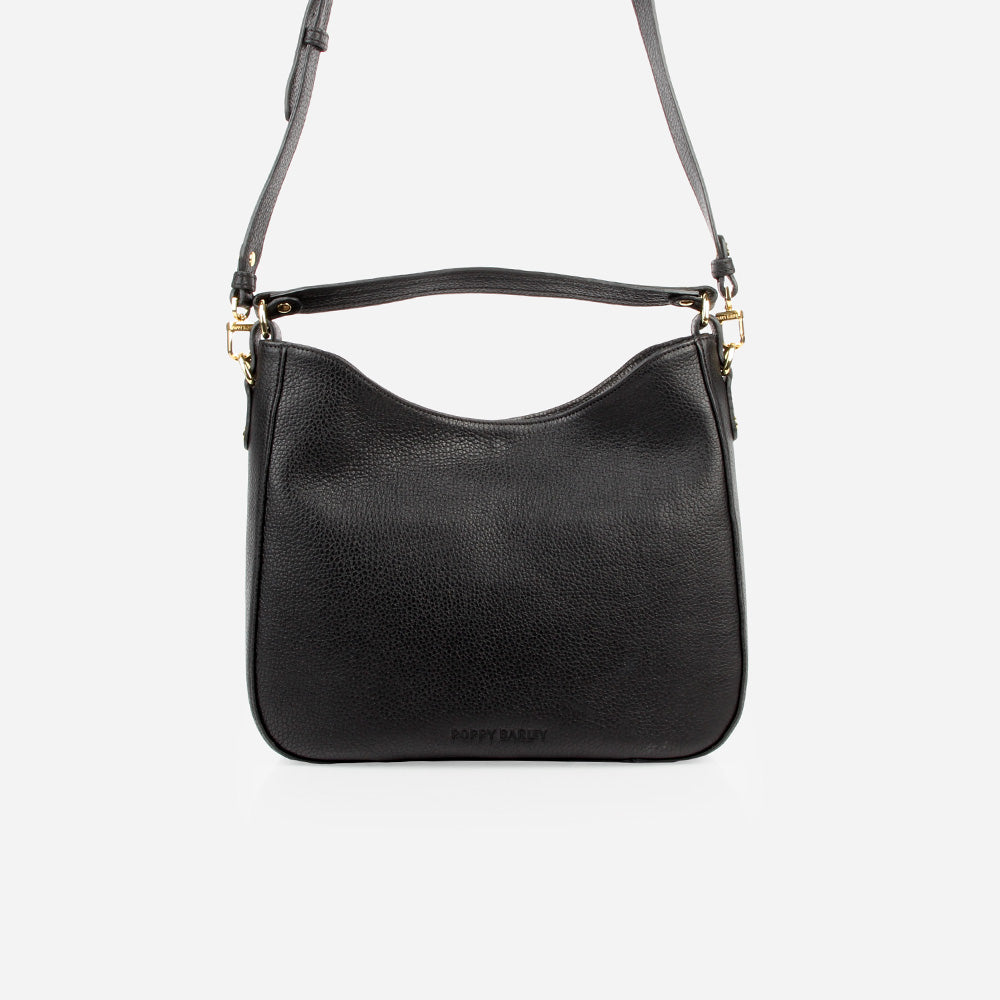 Black over shoulder handbag best sale