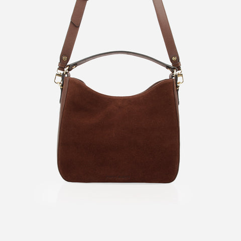 The Sixteenth Tote French Press Suede