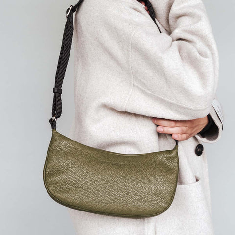 The Slouchy Crossbody Bag Olive