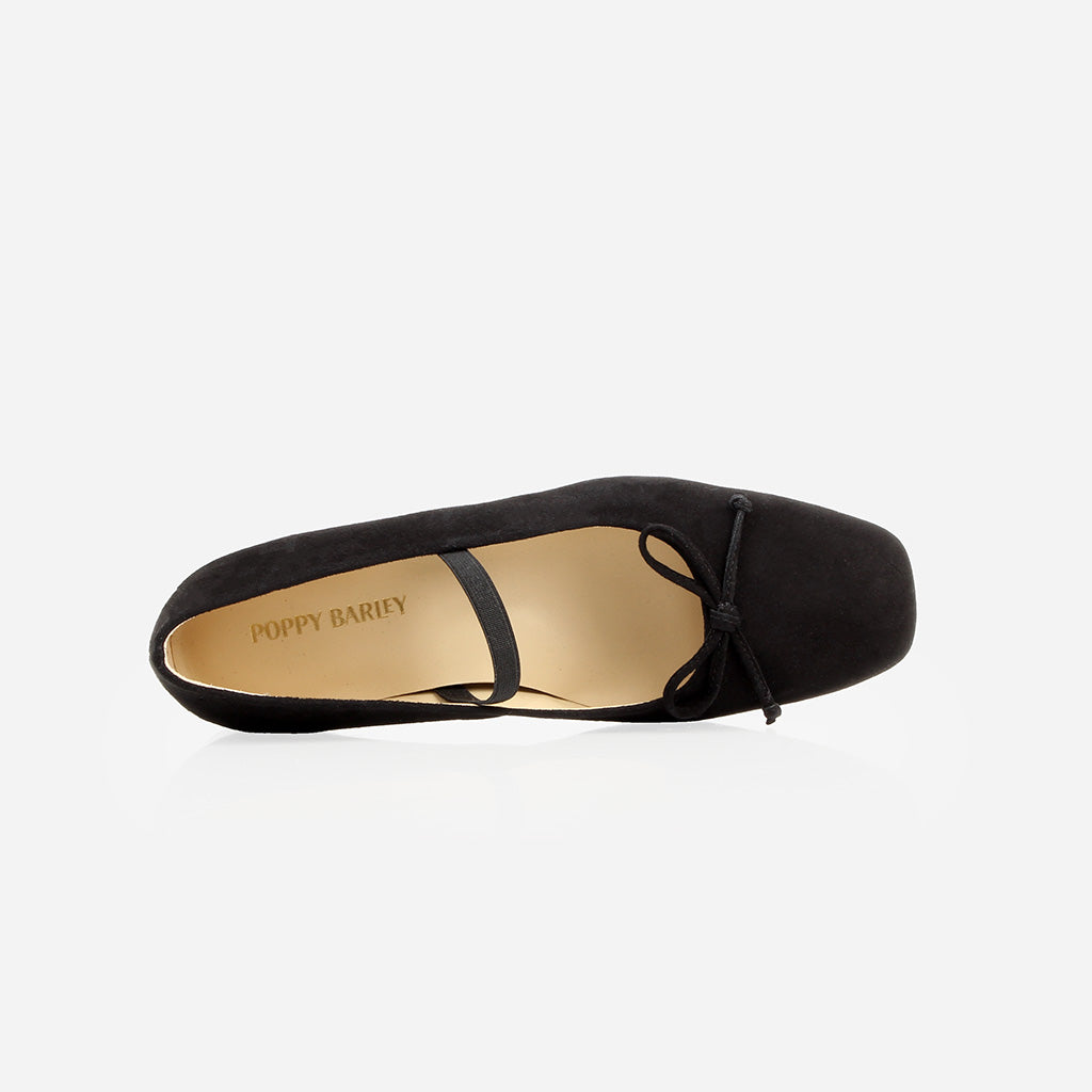 The Tendu Ballet Flat Black