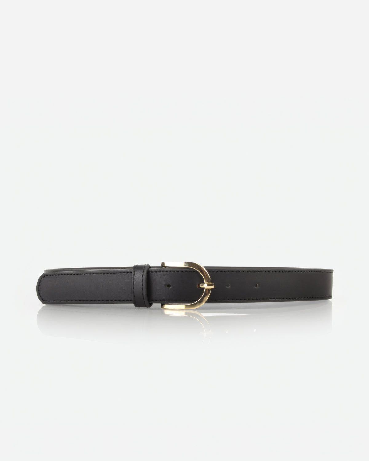 The Accent Belt Gold Black