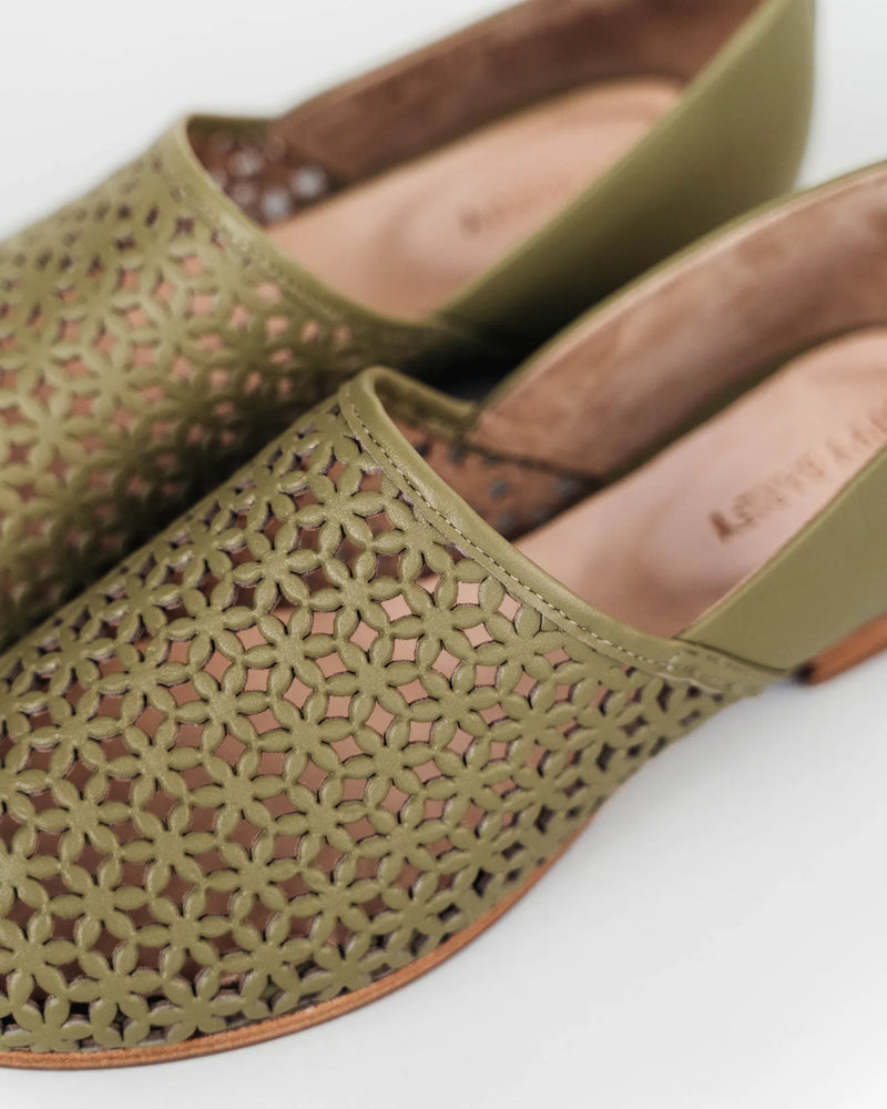 The At-Leisure Slip-On 2.0 Perforated Matcha